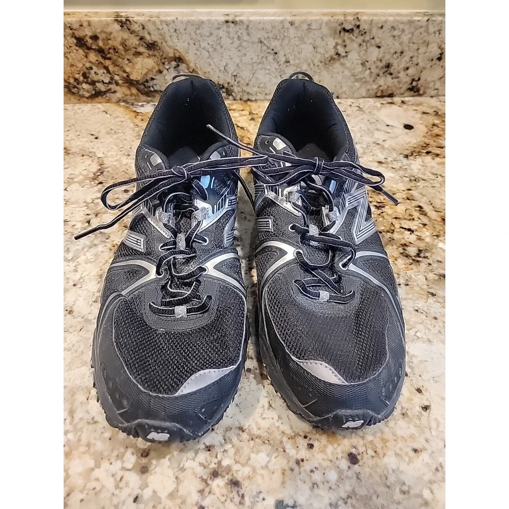 New Balance 510 Mens US Size 14 Black And Gray Trail Running Sneakers Shoes